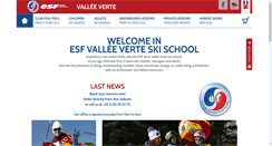 Desktop Screenshot of esf-valleeverte.com